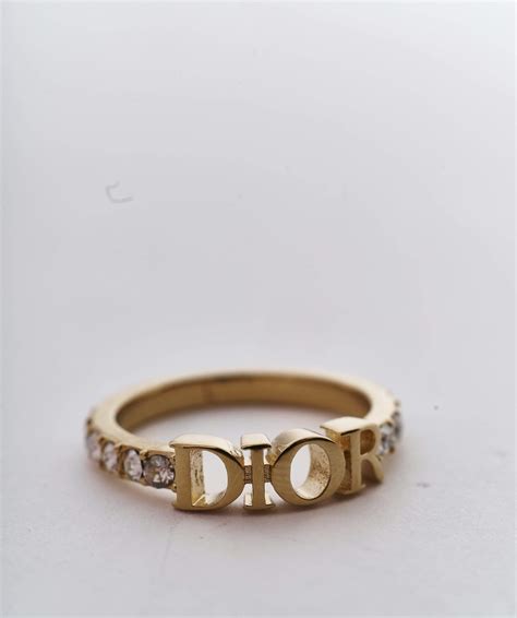 dior ring guld|christian dior rings for sale.